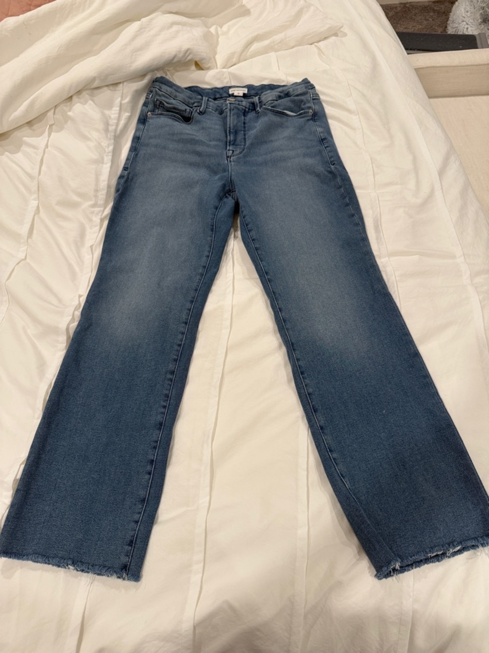 Good American Good Straight Jeans